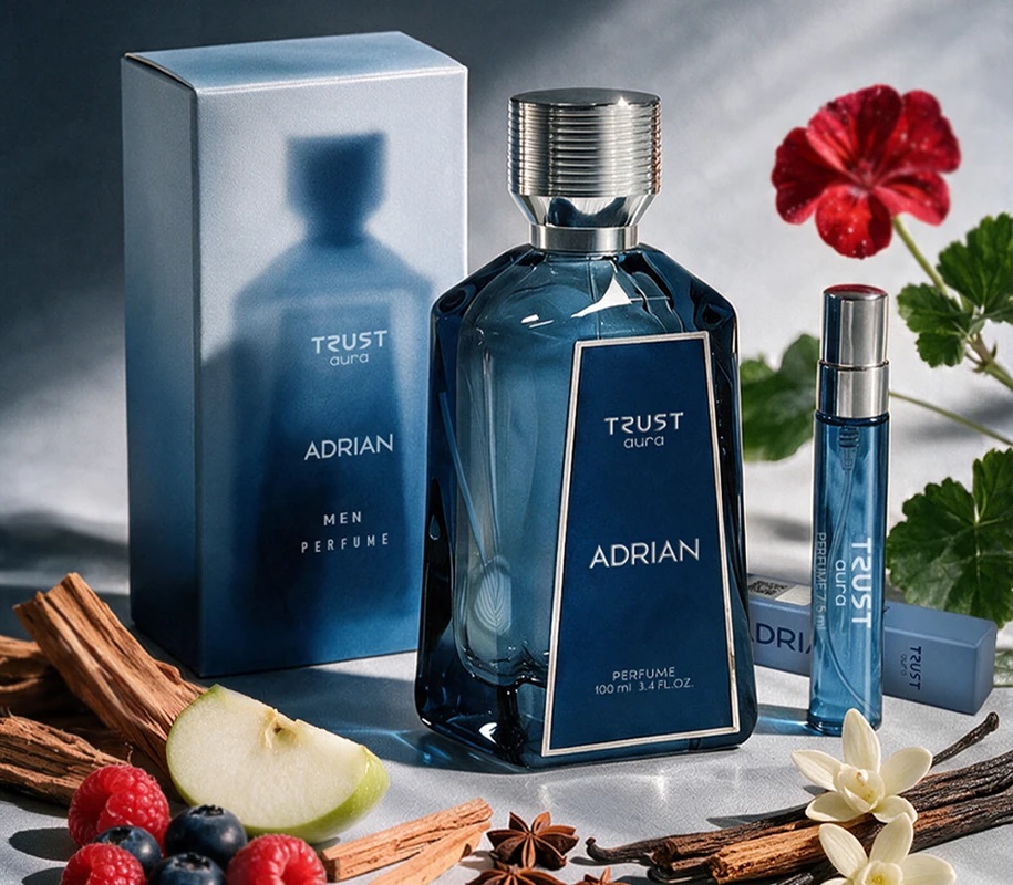 پرفیوم مردانه TRUST aura مدل ADRIAN